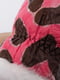 Варежки розового цвета с принтом | 6493335 | фото 3