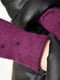 Рукавички кашемірові фіолетові | 6493343 | фото 3