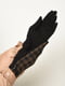 Перчатки текстильные на флисе черно-коричневого цвета | 6493376 | фото 2