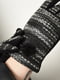 Перчатки текстильные на меху черные | 6493385 | фото 3