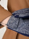 Перчатки текстильные на флисе сине-белые | 6493412 | фото 3