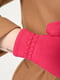 Перчатки текстильные на меху малинового цвета | 6493447 | фото 3