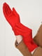 Перчатки текстильные красные | 6493463 | фото 2