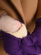 Перчатки текстильные на меху фиолетовые | 6493471 | фото 4