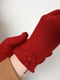 Перчатки текстильные бордовые | 6493479 | фото 3