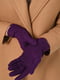 Рукавички текстильні фіолетові | 6493506 | фото 2