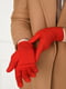 Рукавички текстильні червоні | 6493510 | фото 2