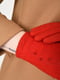 Рукавички текстильні червоні | 6493510 | фото 3