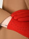 Перчатки текстильные красные | 6493521 | фото 3
