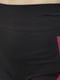 Легінси для фітнесу чорні з рожевими вставками | 6493649 | фото 4