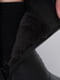 Полусапоги зимние на искуственном меху черного цвета | 6493746 | фото 4