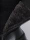Полусапоги зимние на искуственном меху черного цвета | 6493747 | фото 4