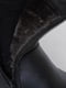 Полусапоги зимние на искуственном меху черного цвета | 6493749 | фото 4