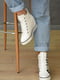 Туфли-сникерсы белого цвета | 6493799 | фото 2
