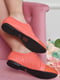 Туфлі коралового кольору на шнурівці | 6493802 | фото 3