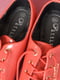 Туфлі коралового кольору на шнурівці | 6493803 | фото 4