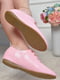 Туфли розового цвета на шнуровке | 6493804 | фото 3