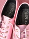 Туфли розового цвета на шнуровке | 6493804 | фото 4