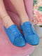 Туфли голубого цвета на шнуровке | 6493806 | фото 2