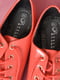 Туфлі коралового кольору на шнурівці | 6493808 | фото 4