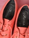 Туфлі коралового кольору на шнурівці | 6493814 | фото 4