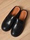 Туфли с открытой пяткой черного цвета | 6493815 | фото 4