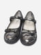 Туфли с бантиком серого цвета | 6495040 | фото 4