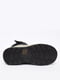 Зимові чоботи чорного кольору на липучці з декором | 6495196 | фото 3