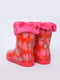 Сапоги резиновые  розового цвета со сьемным утеплителем | 6495209 | фото 5
