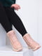 Ботинки розового цвета на шнуровке | 6495559 | фото 2