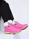 Ботинки розового цвета на шнуровке | 6495560 | фото 2