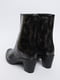 Сапоги резиновые черные с принтом | 6495714 | фото 5