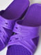 Шльопанці фіолетові | 6495945 | фото 4
