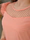 Платье персикового цвета | 6496085 | фото 4