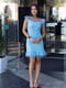 Платье голубое | 6496089 | фото 3