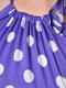 Сарафан фиолетового цвета в горох | 6496105 | фото 4