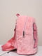 Рюкзак хутряний рожевий з бантом. | 6496210 | фото 2