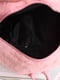 Рюкзак меховой розовый с бантом | 6496210 | фото 4
