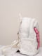 Рюкзак меховой белый с бантом | 6496211 | фото 2