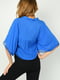 Блуза женская синяя Уценка р.S/M (139132) | 6496418 | фото 3