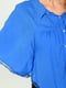 Блуза женская синяя Уценка р.S/M (139132) | 6496418 | фото 4