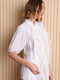 Блуза женская белая размер 44-46 Уценка (147716) | 6496460 | фото 2