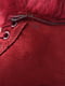 Ботинки женские зима бордового цвета размер 36 Уценка (153823) | 6496536 | фото 5