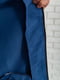 Ветровка мужская на молнии синего цвета Уценка р.S (154501) | 6496552 | фото 6