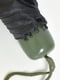 Зонт-полуавтомат болотного цвета в принт | 6496722 | фото 3