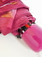 Зонт-полуавтомат розовый в принт | 6496731 | фото 3