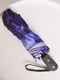 Зонт-полуавтомат фиолетовый в принт | 6496742 | фото 3
