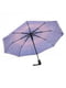 Зонт-полуавтомат фиолетовый в принт | 6496745 | фото 2