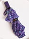 Зонт-полуавтомат фиолетовый в принт | 6496751 | фото 3
