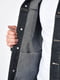 Піджак джинсовий чорного кольору | 6496803 | фото 4